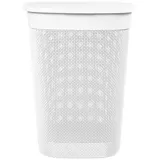 Ondis24 Wäschebox Wäschekorb Filo 55 Liter (weiß)
