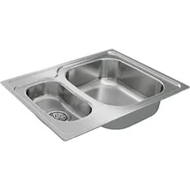 Teka Universe 60 T-xp 11/2c Spüle Silber Silber One Size - Silber