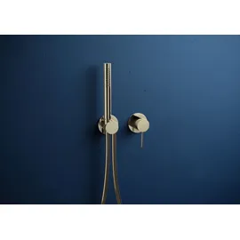 Herzbach MODUL7 Unterputz-Duscharmatur mit Mischer für 1 Verbraucher PVD Gold 70.701002.1.03
