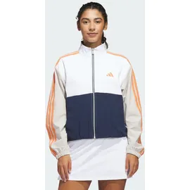 adidas Beyond The Course Colorblock Twistweave Full-Zip Jacke blau L