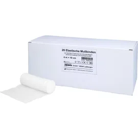 Medenta Mullbinden elastisch 10 x 4 cm 20 St.