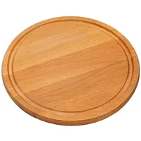 KESPER Fleischteller Holz 1 25 x 25 x 1,5 cm Beige