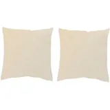 HOME WOHNIDEEN Kissenbezug LUCIO 50 x 50 cm Beige