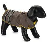 Beeztees Hunderegenmantel Hunde-Regenmantel Seja grau grau Größe: 62 cm