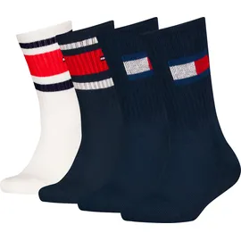 Tommy Hilfiger TH KIDS SOCK 4P FLAG & SPORT STRIPE ECOM - 35-38