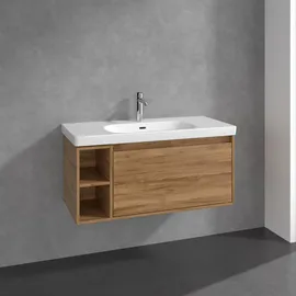 Villeroy & Boch Waschtischunterschrank 2 Auszüge 97,2 x 43,6 x 43,9 cm Kansas Oak