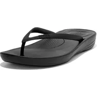 FitFlop Iqushion Ergonomic Flip-flops, Damen Dusch- & Badeschuhe, Schwarz