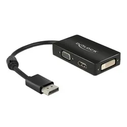 DeLOCK Adapter DisplayPort 1.1 zu VGA / HDMI / DVI