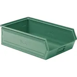 Neutrale Produktlinie Stahlbehälter GR.4A2 GRÜN RAL6011 MM B=300 T=500 H=145