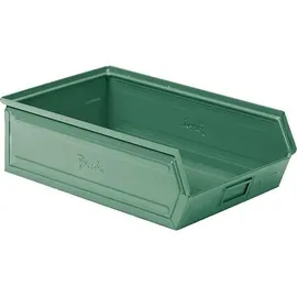 Neutrale Produktlinie Stahlbehälter GR.4A2 GRÜN RAL6011 MM B=300 T=500 H=145