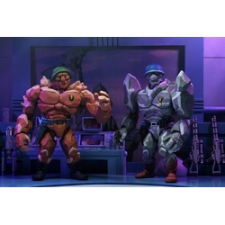 NECA Actionfigur NECA Teenage Mutant Ninja Turtles Traag & Granitor Actionfiguren Set