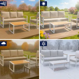 CLP Sitzgruppe Rodiesa weiß