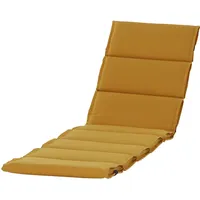 Siena Garden Liegenauflage 200 x 58 x 6 cm gelb 1 St.