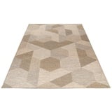 Obsession Teppich »My Oslo 705«, rechteckig, modernes geometrisches Muster, In- und Outdoor geeignet, grau