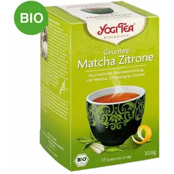 Yogi Tea Grüntee Matcha Zitrone Filterbeutel