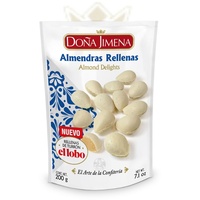 DOÑA JIMENA – Mandeln mit Turrón-Füllung, höchste Qualität, typische Weihnachtssüßigkeit, handwerklich hergestelltes Rezept, 200 g