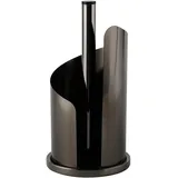Echtwerk Küchenrollenhalter, Schwarz, Metall, 15.5x33 cm