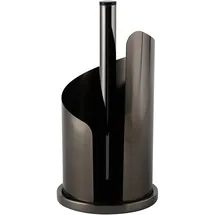 Echtwerk Küchenrollenhalter, Schwarz, Metall, 15.5x33 cm