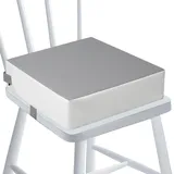 HAWAKA Kinder Sitzkissen Sitzerhöhung Stuhl, 32x32x8.5 cm Waschbar mit 2 Gurte Sicherheitsschnalle Sitzerhöhung Kinder für Esstisch, Verstellbar Tragbares Boostersitze Sitzkissen