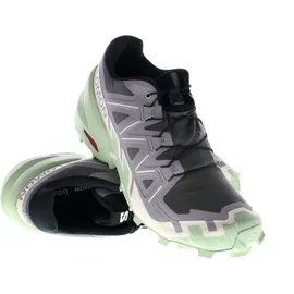 Salomon Speedcross 6 Damen Castle Rock/Vanilla Ice/Smoke Green 38 2/3