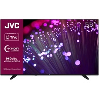 JVC LCD-LED Fernseher 139 cm/55 Zoll (4K UHD, HDR Dolby Vision, Dolby Atmos, Triple-Tuner) LT-55VU3455 [2024]