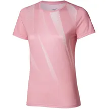 Mizuno Core Graphic Kurzarm-t-shirt Bleached Mauve XS