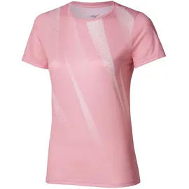 Mizuno Core Graphic Kurzarm-t-shirt Bleached Mauve XS