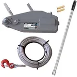 DEMA Seilwinde Handseilzug Seilzug Forstseilwinde 800kg