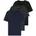 Classic Kurzarm-T-Shirt 3 Einheiten Open Blue M
