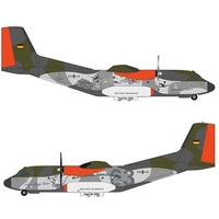 HERPA - Luftwaffe Transall C-160 - LTG 63 / Air Transport Wing, Hohn Air Base “Retro Brummel” - Transall Fly-Out 2021, 571562, Multicolor