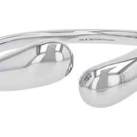 Tom Tailor Damen Fingerring aus Edelstahl silber, silber, Gr. 56/18