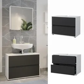 Vicco Waschbeckenunterschrank Maltin x 58 cm mit zwei großen Schublade