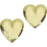 Brunnen 218306220 Wachsherz 21x23mm gold 2 Stück