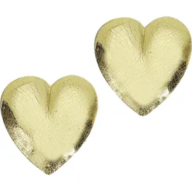 Brunnen 218306220 Wachsherz 21x23mm gold 2 Stück