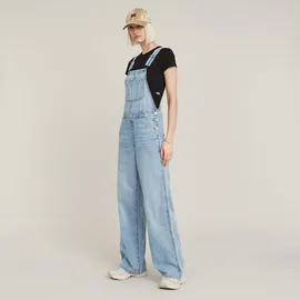 G-Star Leg Dungaree Straight Fit Overall Sun Faded Cloudburst S