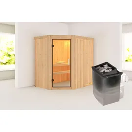 Karibu Carin inkl. 9 kW Ofen + int. Steuerung