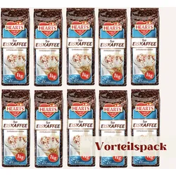 HEARTS Eiskaffee 10 x 1kg