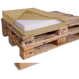 TexDeko Palettenkissen 60 x 80 x 12 cm beige 1 St.