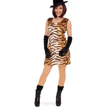 Fries Tisha Tiger Kleid Damen 38