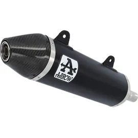 ARROW Thunder Dark Schalldämpfer für DSR 125 Ex 18-20 Aluminium und Carbon