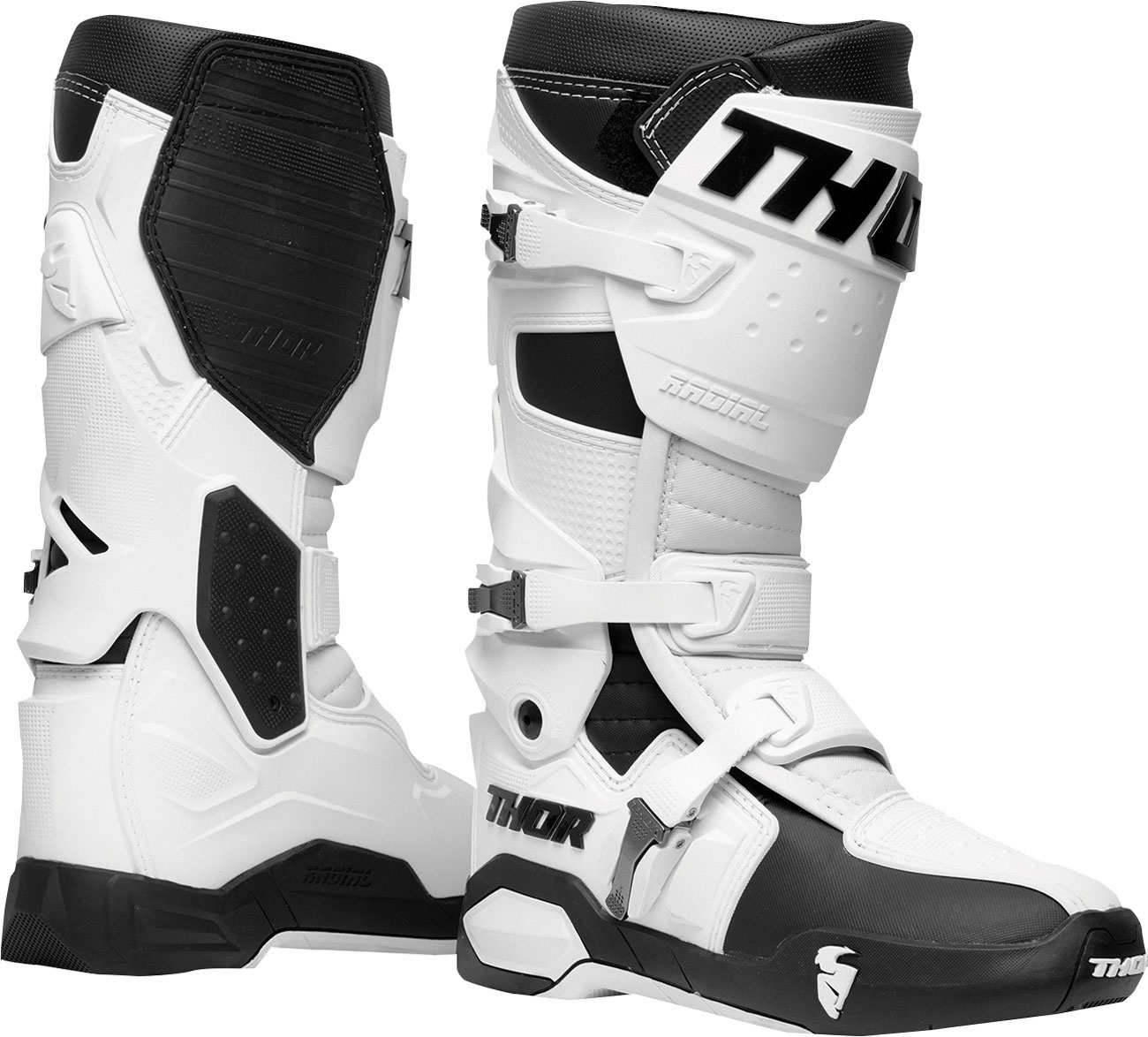 Thor Radial MX S23, bottes - Blanc - 12 US