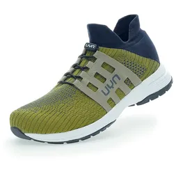 UYN Nature Tune Slip-on Sneaker aus Merinowolle Herren sage/carbon 45