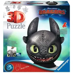 Ravensburger Spiel Puzzle-Ball Ohnezahn mit Ohren