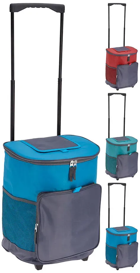 Kühl-Rucksack Cool Trolley Mit Rädern 34 x 21 x 46 cm 28 L