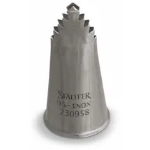 stadter Städter Rüschentülle 10mm 230958