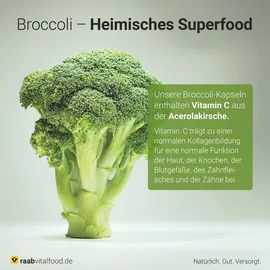 Raab Vitalfood Bio Broccoli Kapseln 90 St.