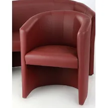 kamil Cocktailsessel Kamil Kunstleder 1 x 1 x 1 cm Bordeaux