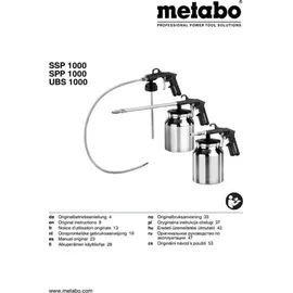 Metabo Sprühpistole SPP 1000 Karton