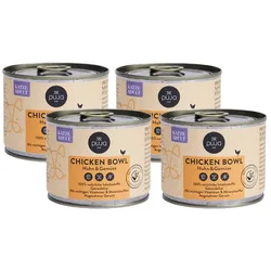 PUJA Nassfutter für Katzen 4x200g 200 g