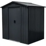 jungelmar Gartenhaus Satteldach 1 x 1,94 m Anthrazit